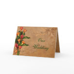 Sunset Calla Lilies Wedding Invitation Greeting Cards