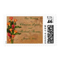 Sunset Calla Lily Wedding postage