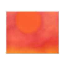 Sunset. Stretched Canvas Prints