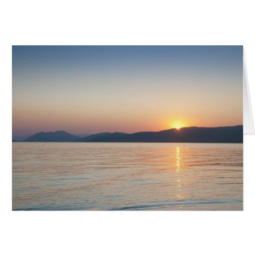 Sunset Card