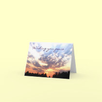 Sunset Cards, Customizable