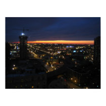 Sunset, Chicago, IL posters by AnneBlue Sunset, Chicago, IL posters