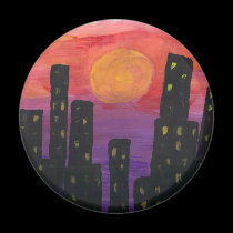 Sunset City MP magnets