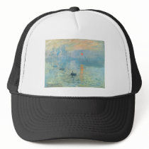 Sunset - Claude Monet Trucker Hat