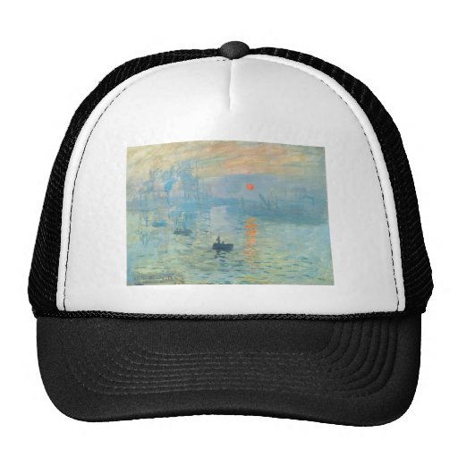 Sunset - Claude Monet Trucker Hat