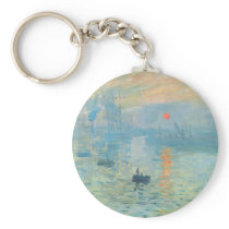 Sunset - Claude net Keychains