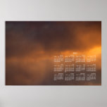 Sunset Clouds; 2013 Calendar Print