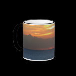 Sunset Clouds and Sailboat Mug