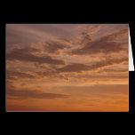 Sunset Clouds Card