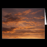 Sunset Clouds Card