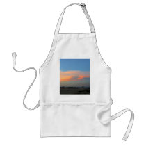 Sunset Clouds Evening Beaches aprons