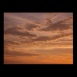 Sunset Clouds Poster