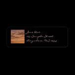 Sunset Clouds Return Address Label