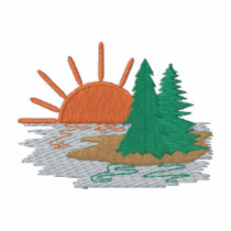Sunset embroidered shirts by ZazzleEmbroidery Sunset embroidered shirts