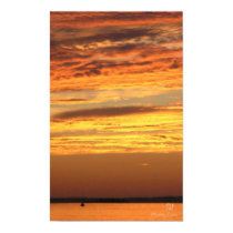 Sunset,Energetic projections, by MiySpirit posters
