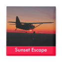 Sunset Escape Magnet magnet