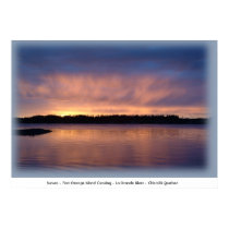 Sunset - Fort George Island Crossing  posters