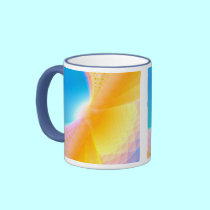 Sunset Fractal Mug
