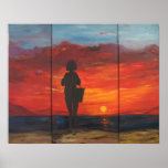 Sunset Framed Print