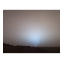 Sunset from Mars posters