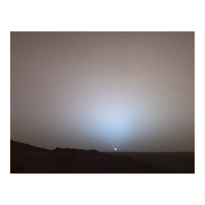 Sunset from Mars Poster by BobMorgan