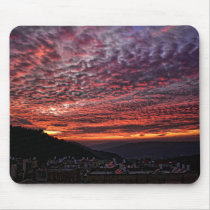 Sunset from Mount Herzl mousepads