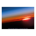 Sunset from the International Space Station posters