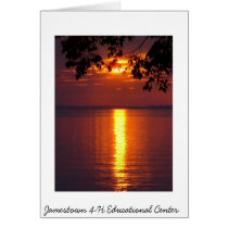 Sunset from the Jamestown 4-H Educational Center cards