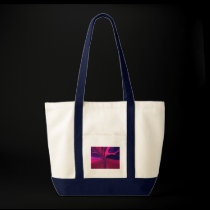Sunset Garden Canvas Tote Bag