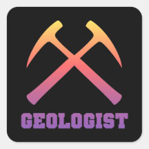 Sunset Geologist Sticker