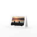 Sunset Greeting Card by aimhigh Sunset Greeting Card