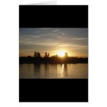 Sunset Greeting Card
