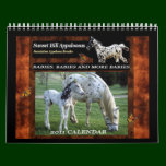 SUNSET HILL APPALOOSAS (REVISED) calendars