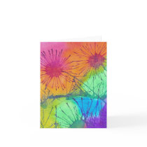 Sunset Hill Flowers Note Card