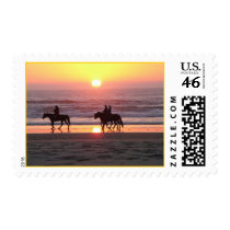 Sunset Horse Stamps by frawgy21 Sunset Horse Stamps