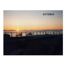 sunset hotel, KOTZEBUE Post Card