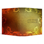Sunset Hues Fall Wedding Photo Album binders