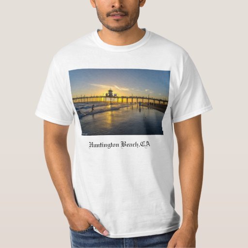 SunsetHuntington Beach,CA TShirt Zazzle