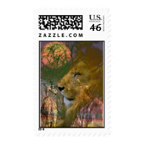 sunset in Africa postage by nefera sunset in Africa postage