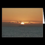 Sunset in Antigua Card