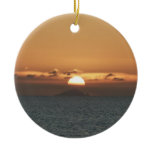 Sunset in Antigua Ornament