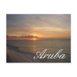 Sunset in Aruba Postcards