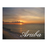 Sunset in Aruba Postcards