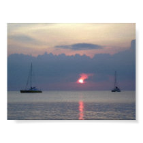 Sunset in Aruba posters