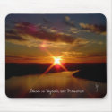 Sunset in Bayside mousepads