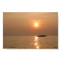 Sunset in Cambodia posters