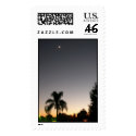 Sunset in Clearwater Florida postage