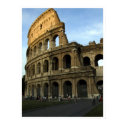 Sunset in Coliseum, Rome posters