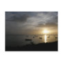 Sunset in Dominica Post Cards