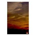 Sunset in Georgia posters